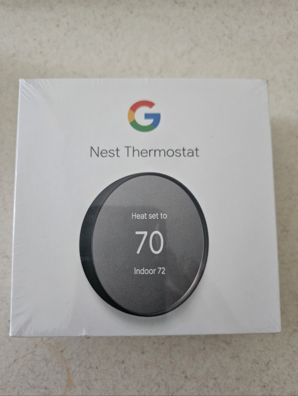 google Nest Thermostat - Black